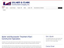 Tablet Screenshot of lillardclark.com